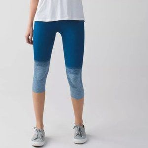 Lululemon Ebb to Street Crops *Ombre*